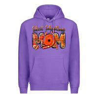 Purple skeet shooting mom Premium Hoodie - BarkalooDesign