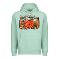 Seafoam skeet shooting mom Premium Hoodie - BarkalooDesign
