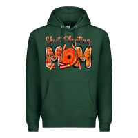 Sports Green skeet shooting mom Premium Hoodie - BarkalooDesign