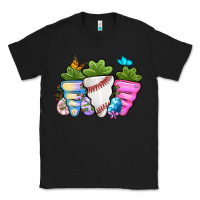 Black Easter Day Baseball Easter sports carrots Classic Tee - OliviaCreatesArt