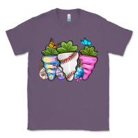 Lavender Easter Day Baseball Easter sports carrots Classic Tee - OliviaCreatesArt
