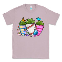 Lilac Easter Day Baseball Easter sports carrots Classic Tee - OliviaCreatesArt