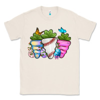 Natural Easter Day Baseball Easter sports carrots Classic Tee - OliviaCreatesArt