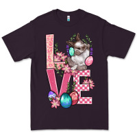 Plum Love Easter Premium Tee - BundleAndBundleShop