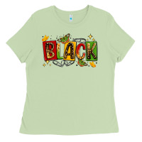 Matcha black Ladies Tee - LillyAllenDesigns