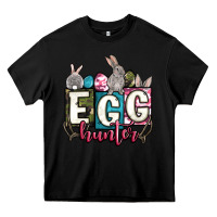 Black Easter egg hunter Heavy Core Tee - OliviaCreatesArt