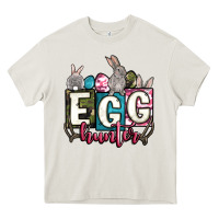 Cream Easter egg hunter Heavy Core Tee - OliviaCreatesArt