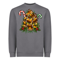 Football Tree Christmas Heavyweight Sweatshirt | Teevron