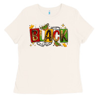Bone black Ladies Tee - LillyAllenDesigns
