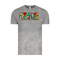 Cloud Rock floral animal print mama Vintage Tee - CowhideDigitalArt