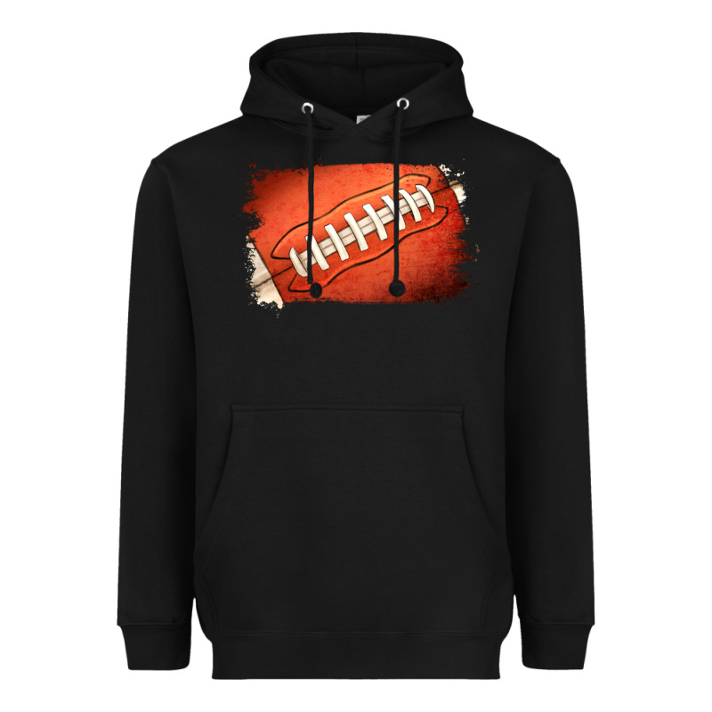 American Football Brushstroke Heavyweight Hoodie by Jasminsmagicworld | Teevron