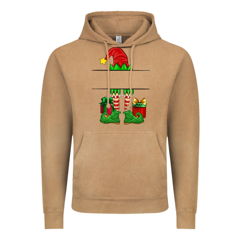 Christmas Elf Custom Name Vintage Hoodie by Artiststas | Teevron