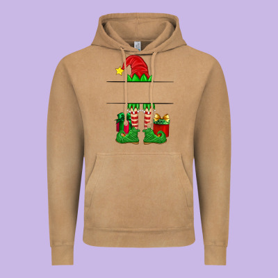 Christmas Elf Custom Name Vintage Hoodie Designed By Artiststas