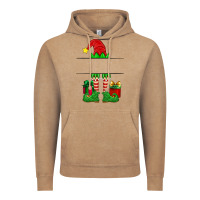 Vintage Coffee christmas elf custom name Vintage Hoodie - Artiststas