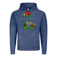 Vintage Denim christmas elf custom name Vintage Hoodie - Artiststas