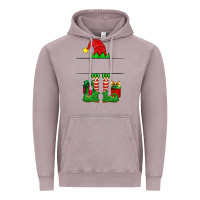 Vintage Zinc christmas elf custom name Vintage Hoodie - Artiststas