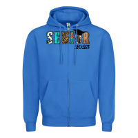 True Royal Western senior 2023 Zipper Hoodie - RanaPortraitStore