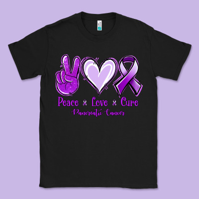 Pace Love Cure Pancreatic Cancer Classic Tee Designed By Jasminsmagicworld