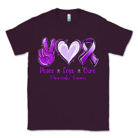Plum Pace Love Cure Pancreatic Cancer Classic Tee - Jasminsmagicworld