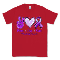 Red Pace Love Cure Pancreatic Cancer Classic Tee - Jasminsmagicworld
