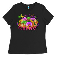Black where babies come from Ladies Tee - LillyAllenDesigns