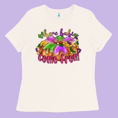 Where Babies Come From Ladies Tee Designed By Lillyallendesigns