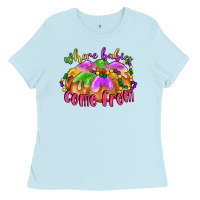 Baby Blue where babies come from Ladies Tee - LillyAllenDesigns