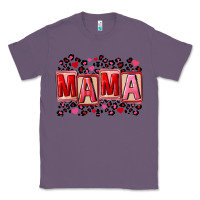 Lavender Pink leopard mama Classic Tee - FaDigitalArtStudio