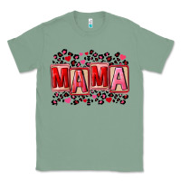 Sage Pink leopard mama Classic Tee - FaDigitalArtStudio