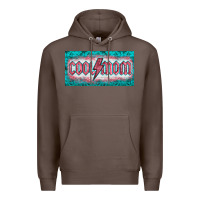 Coffee western coll mom    license  plaid  templata Premium Hoodie - BarkalooDesign