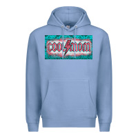 Colony Blue western coll mom    license  plaid  templata Premium Hoodie - BarkalooDesign