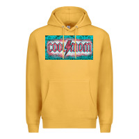 Mustard western coll mom    license  plaid  templata Premium Hoodie - BarkalooDesign