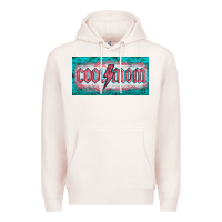Pale Pink western coll mom    license  plaid  templata Premium Hoodie - BarkalooDesign