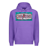 Purple western coll mom    license  plaid  templata Premium Hoodie - BarkalooDesign