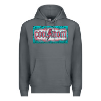 Rock western coll mom    license  plaid  templata Premium Hoodie - BarkalooDesign