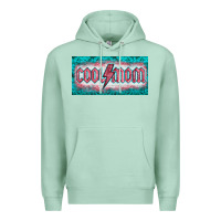 Seafoam western coll mom    license  plaid  templata Premium Hoodie - BarkalooDesign