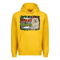Lemon merry and bright pomeranian Premium Hoodie - RanaPortraitStore