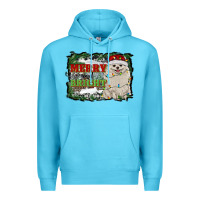 Merry And Bright Pomeranian Premium Hoodie | Teevron