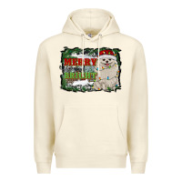 Sandshell merry and bright pomeranian Premium Hoodie - RanaPortraitStore