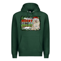 Sports Green merry and bright pomeranian Premium Hoodie - RanaPortraitStore