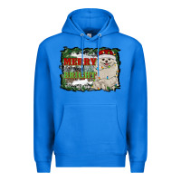 True Royal merry and bright pomeranian Premium Hoodie - RanaPortraitStore