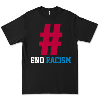 Black Basic End Racism Resist - Anti Trump Gift Political Premium Tee - artisFamous