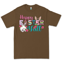 Cacao Happy Easter Y'all Premium Tee - BundleAndBundleShop