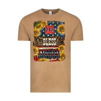 Vintage Camel Western God Bless America 4th of July Vintage Tee - LillyAllenDesigns