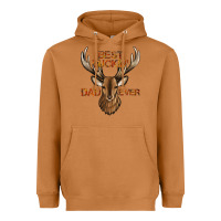 Meerkat best buckin' dad ever deer Heavyweight Hoodie - Jasminsmagicworld