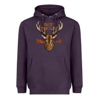 Plum best buckin' dad ever deer Heavyweight Hoodie - Jasminsmagicworld