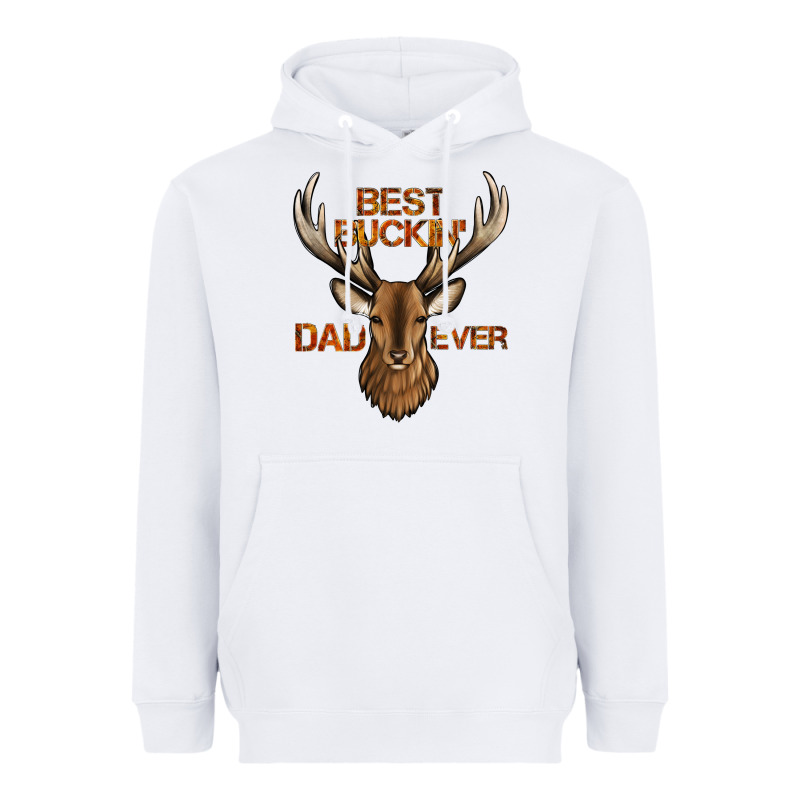Best Buckin' Dad Ever Deer Heavyweight Hoodie by Jasminsmagicworld | Teevron