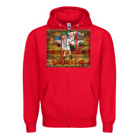Red shitters full merry christmas Zipper Hoodie - Jasminsmagicworld