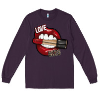 Plum Love Bites Long Sleeve Tee - SublimationCraftShop
