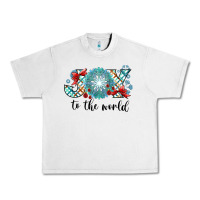Lunar Rock Joy to the World Urban Heavy Tee - CowhideDigitalArt